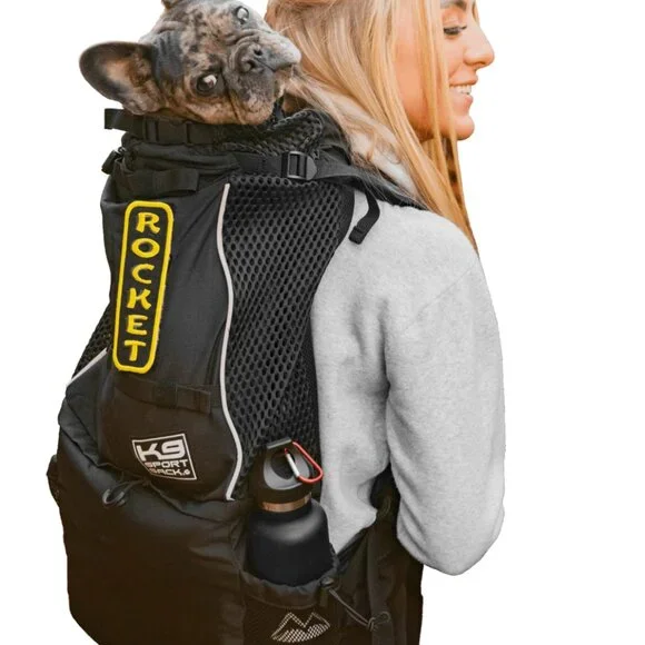 K9 Sport Sack KNAVIGATE Dog Carrier Backpack Size M Black – Excellent